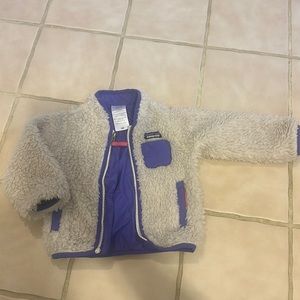 Patagonia toddler girls jacket, 12 month